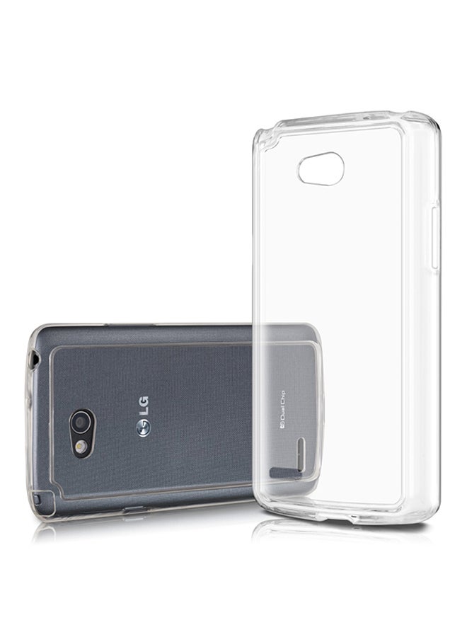 Plastic Protective Case Cover For LG L80 Dual SIM D380 Clear