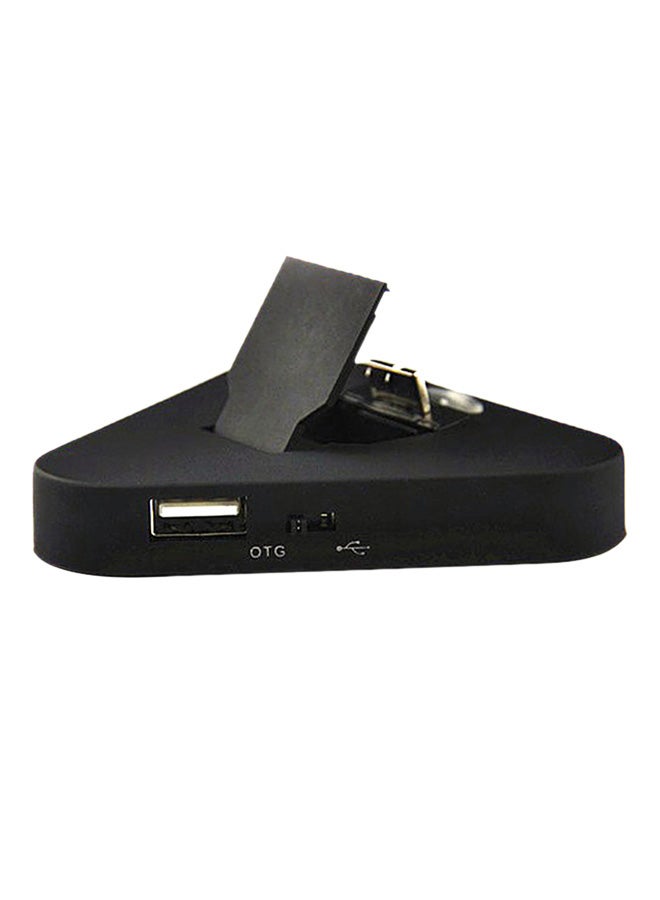 Generic - Triangle Desktop Dock Cradle Charger With OTG For Samsung Galaxy S6 SM-G920 Black - Image 1