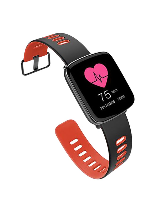 Kingwear - GV68 Bluetooth Smartwatch Black/Red - Image 1