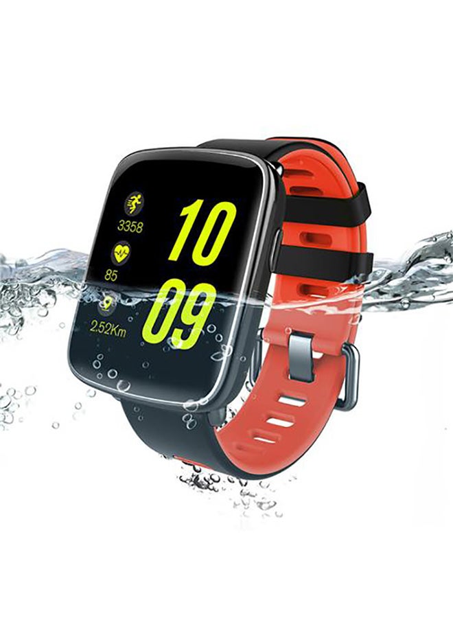 Kingwear - GV68 Bluetooth Smartwatch Black/Red - Image 1