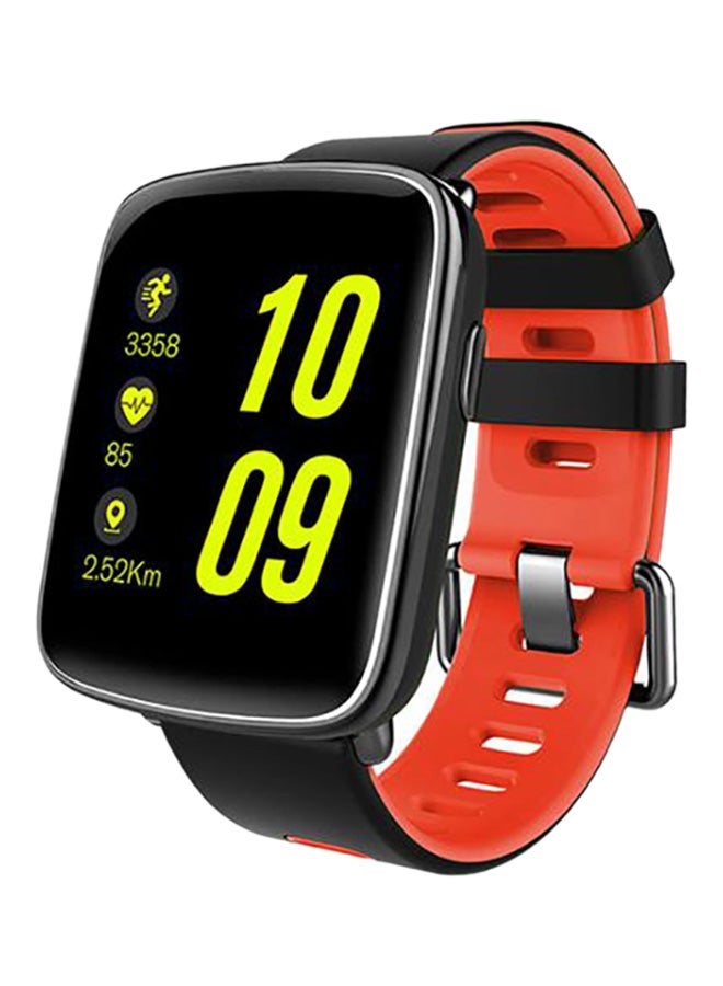 Kingwear - GV68 Bluetooth Smartwatch Black/Red - Image 1