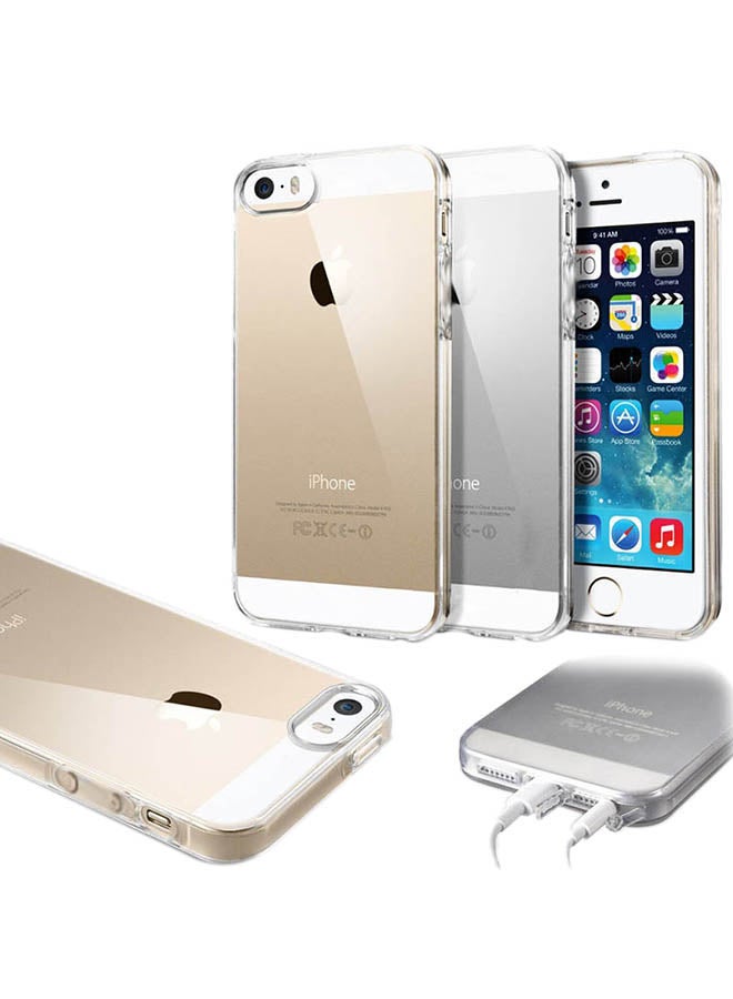 Thermoplastic Polyurethane Protective Case Cover For Apple iPhone 5/5s Clear - Image 3