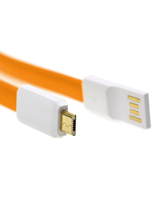 كابل USB عالي السرعة برتقالي - Image 4