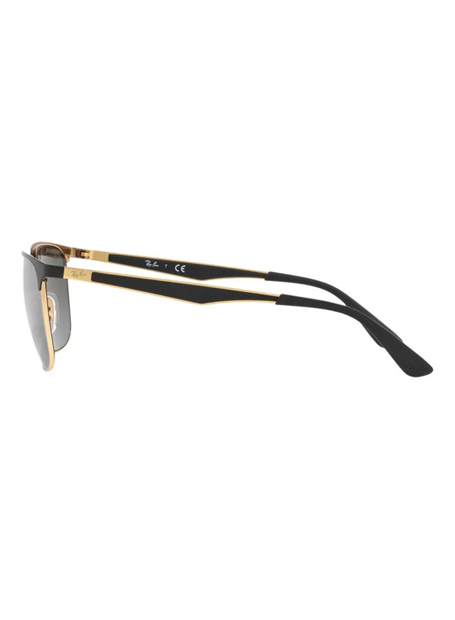 Ray-Ban Square Sunglasses - RB3569 - Lens Size: 59 mm - Black - Image 4