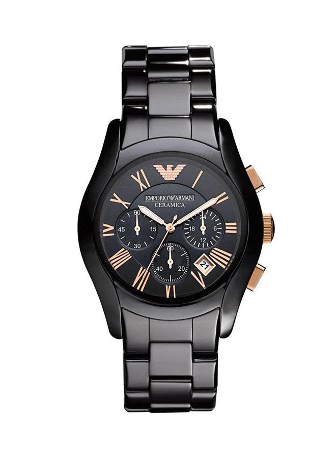 armani Men's Ceramica Water Resistant Chronograph Watch AR1410  - Image 1