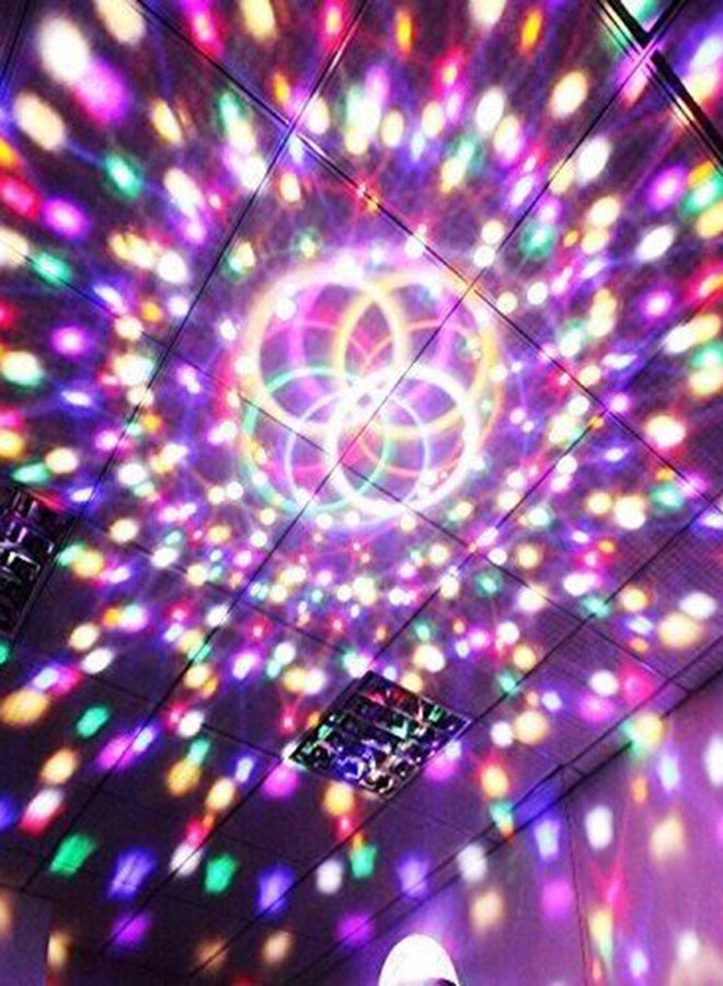 LED Crystal Magic Disco Ball Multicolour - Image 2