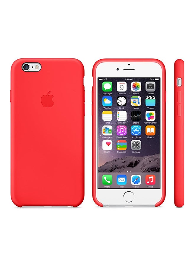 Generic - Silicone Snap Case Cover For Apple iPhone 6 Plus Red - Image 1