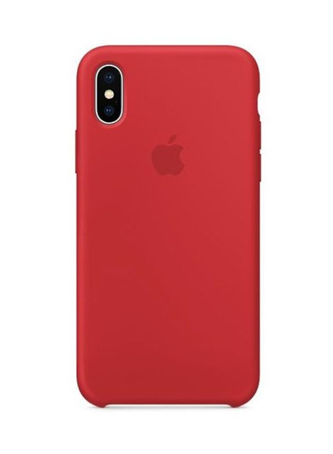 Soft Silicone Case Cover For Apple iPhone X Red