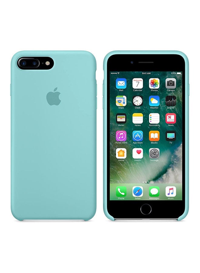 Generic - Silicone Case Cover For Apple iPhone 7 Plus Sea Blue - Image 1