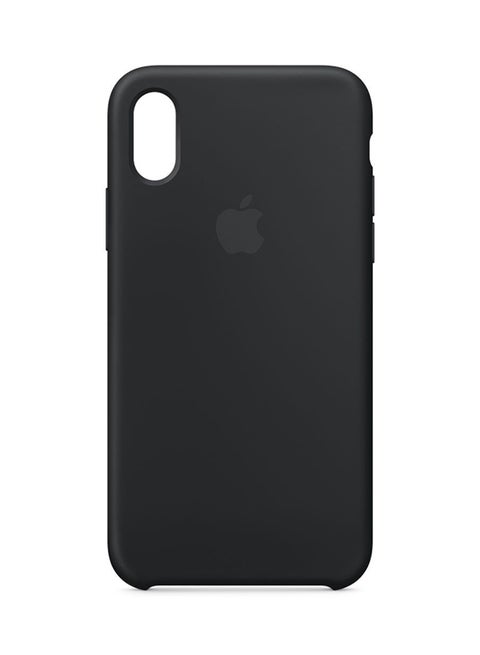 Soft Silicone Case Cover For Apple iPhone X Black