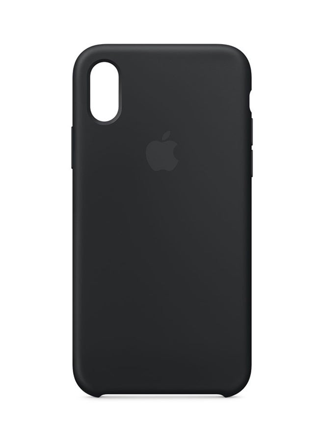Generic - Soft Silicone Case Cover For Apple iPhone X Black - Image 1