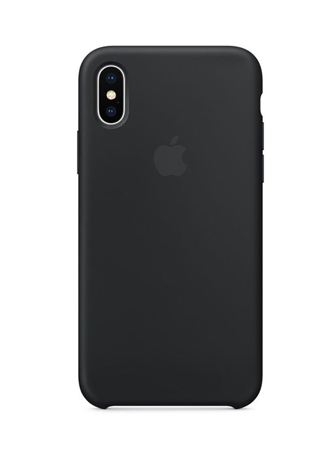 Generic - Soft Silicone Case Cover For Apple iPhone X Black - Image 1