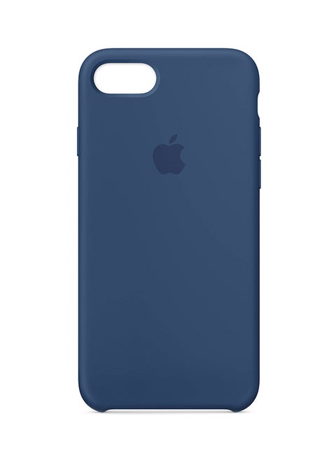 Soft Silicone Case Cover For Apple iPhone 8/7 Blue Cobalt
