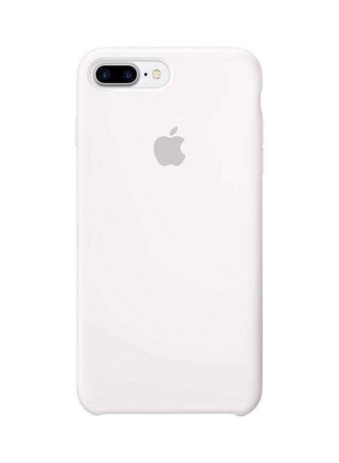 Silicone Case Cover For Apple iPhone 7 Plus/ 8 Plus White