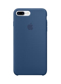 Silicone Snap Case Cover For Apple iPhone 7 Plus Ocean Blue