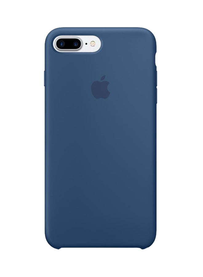 Generic - Silicone Snap Case Cover For Apple iPhone 7 Plus Ocean Blue - Image 1