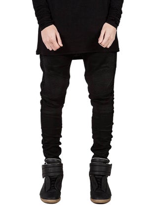 Fashion Slim Fit High-Rise Pencil Jeans Black - v1519238776/N13398057V_1