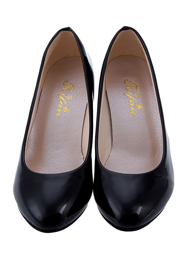 High Heel Pump Shoe Black - Image 3