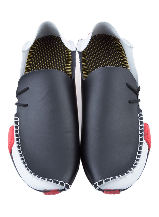Patchwork Comfort Shoe White/Black - Image 3