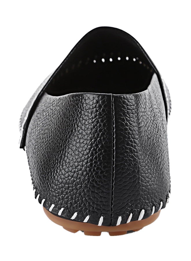 Generic - Handwork Leather Comfort Shoe Black - Image 1