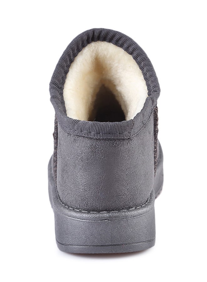 Slip-On Snow Booties Grey