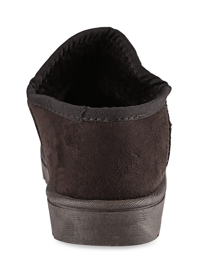 Generic - Casual Warm Flat Snow Booties Coffee - Image 1