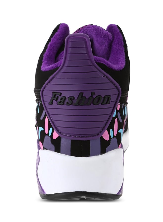 Height Increasing Sports Shoe Purple/Black  - Image 2
