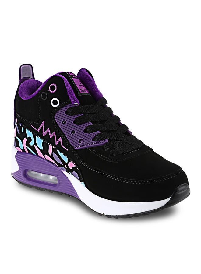 Height Increasing Sports Shoe Purple/Black  - Image 1