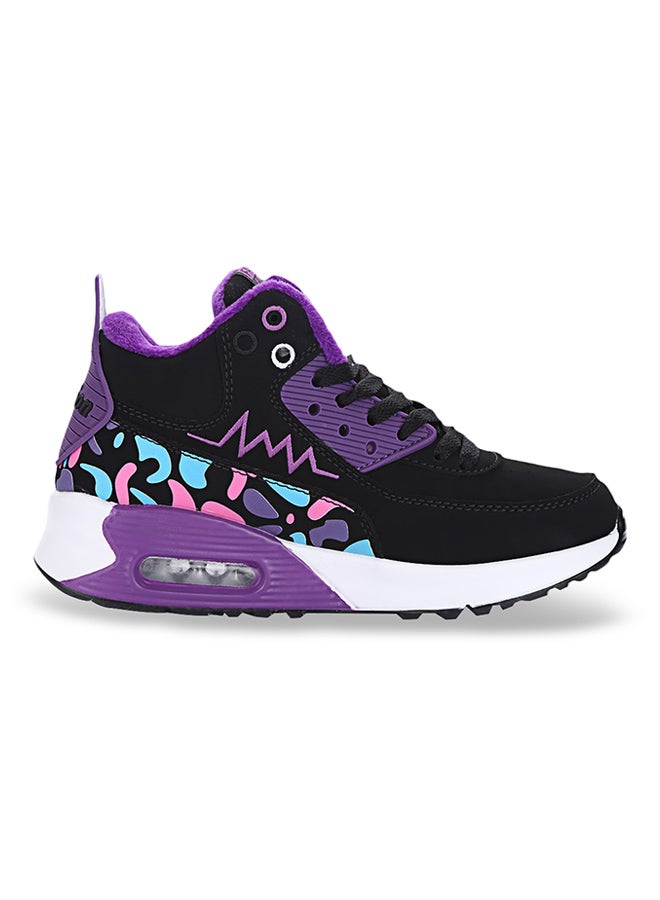 Height Increasing Sports Shoe Purple/Black  - Image 3