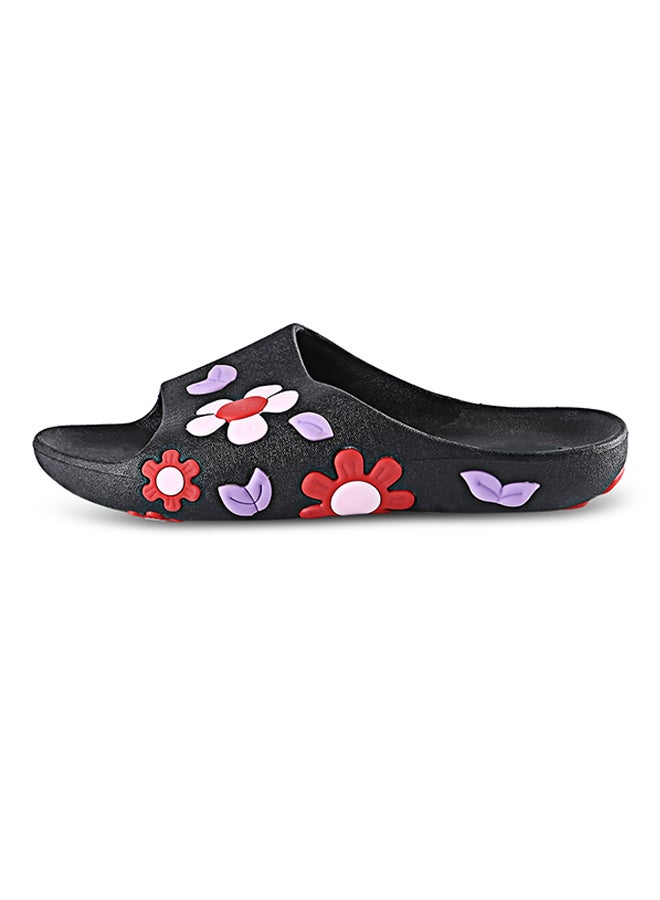 Floral Design Slipper Red  - Image 3