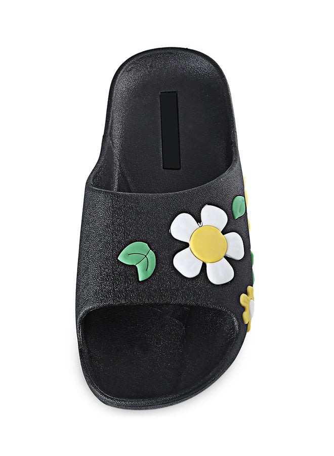 Floral Design Slipper Yellow  - Image 3