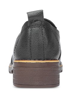 ماركة غير محددة حذاء بدون كعب عملي وسهل الارتداء أسود  - Image 3