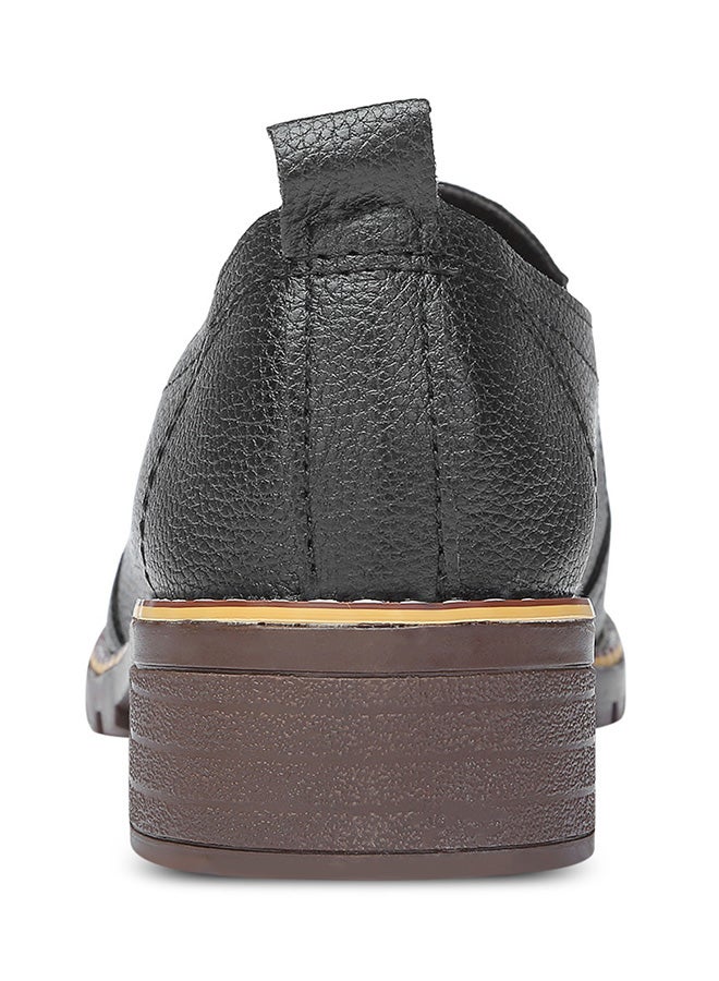 Casual Slip-On Loafer Shoe Black - Image 3