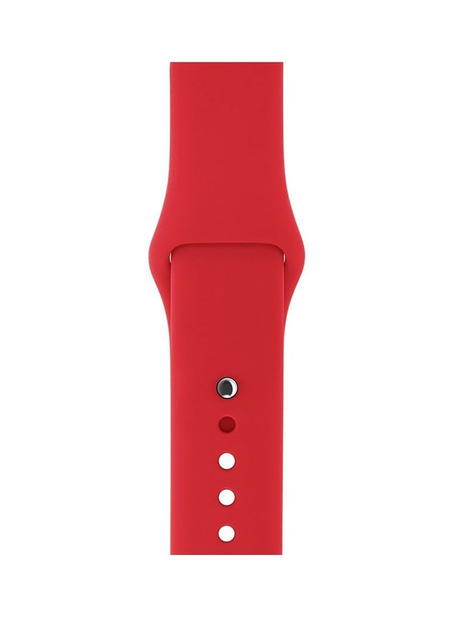 Generic - Silicone Band For Apple Watch 42mm Red - Image 1