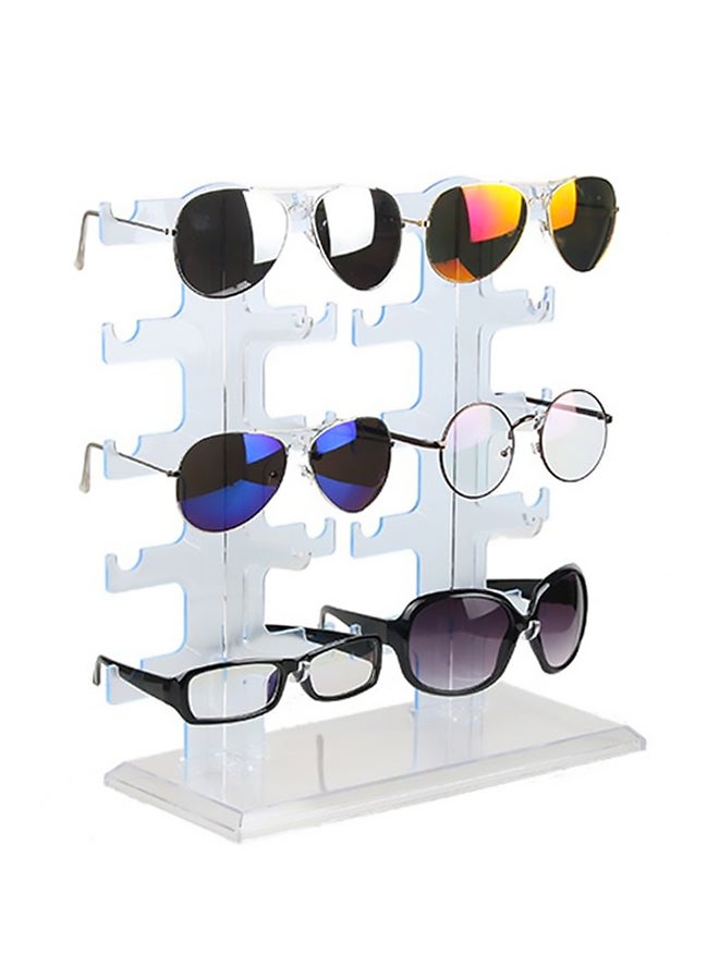 OUTAD 10-Piece Sunglass Display Stand Clear  - Image 1