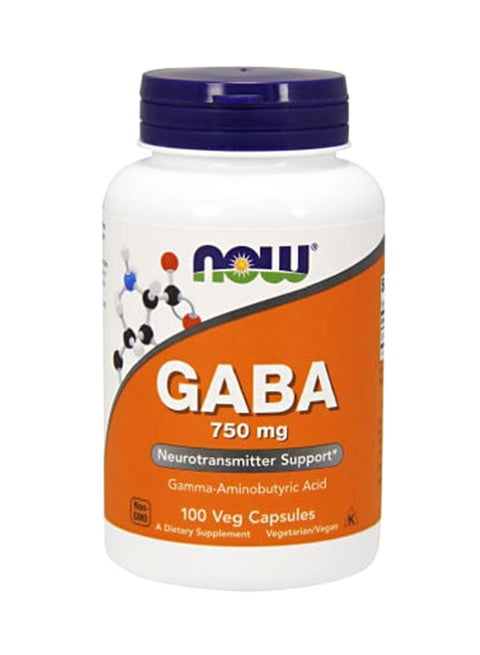 Gaba 750mg 100 Veg Capsules