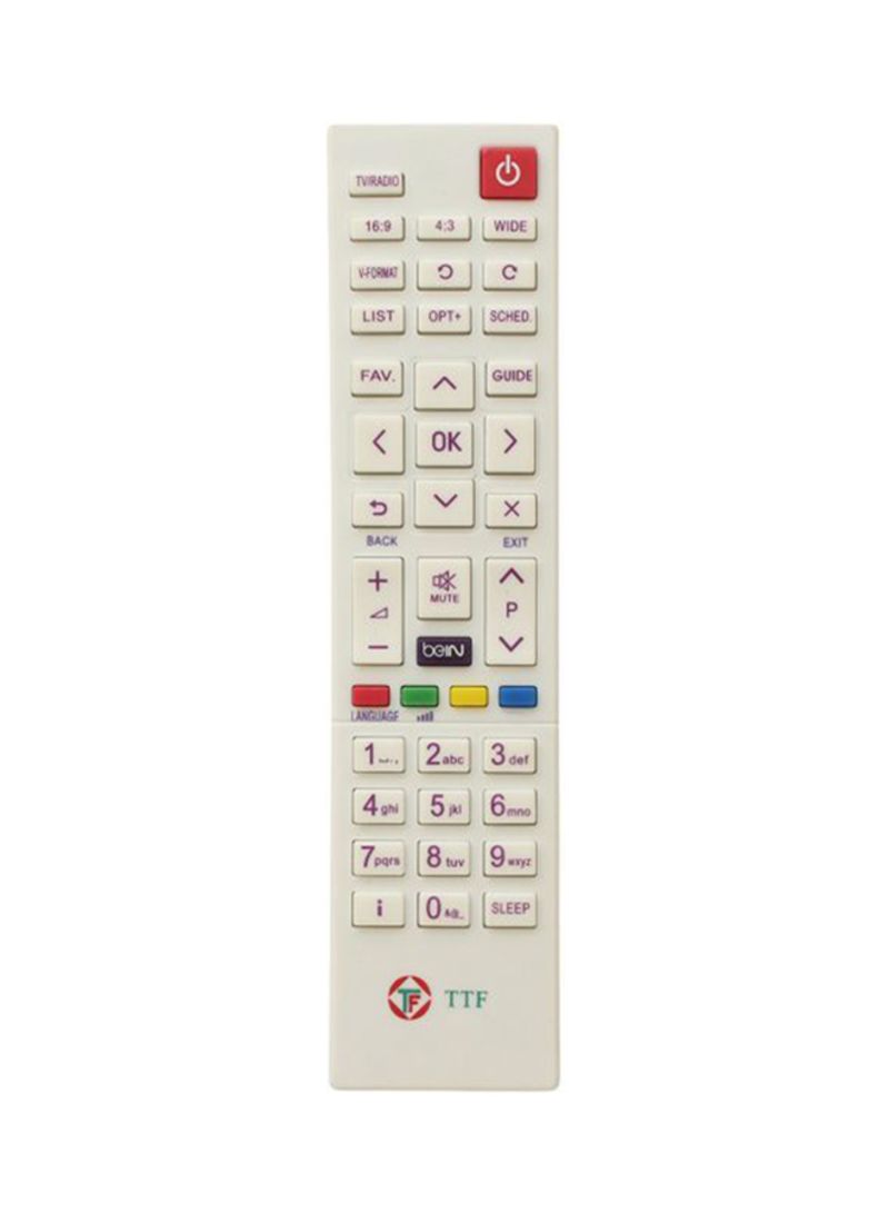 Remote Control For Bein Receiver White