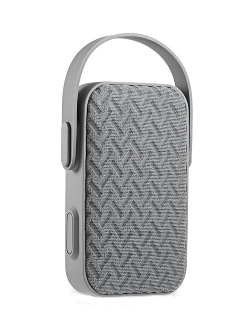 AIBIMY - Portable Bluetooth Speaker With Hands-Free AUX Input And TF Card Slot Grey - Image 1