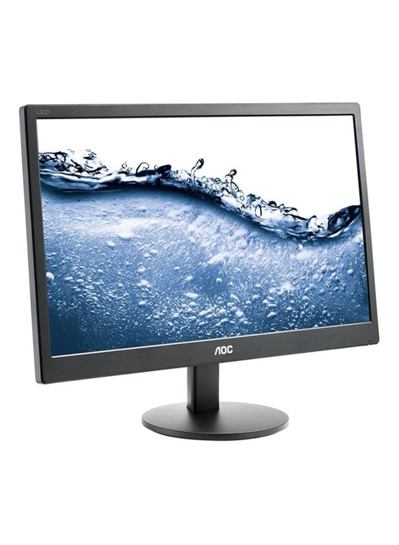 AOC 20-Inch LED Backlit Widescreen Monitor Black  - Image 1