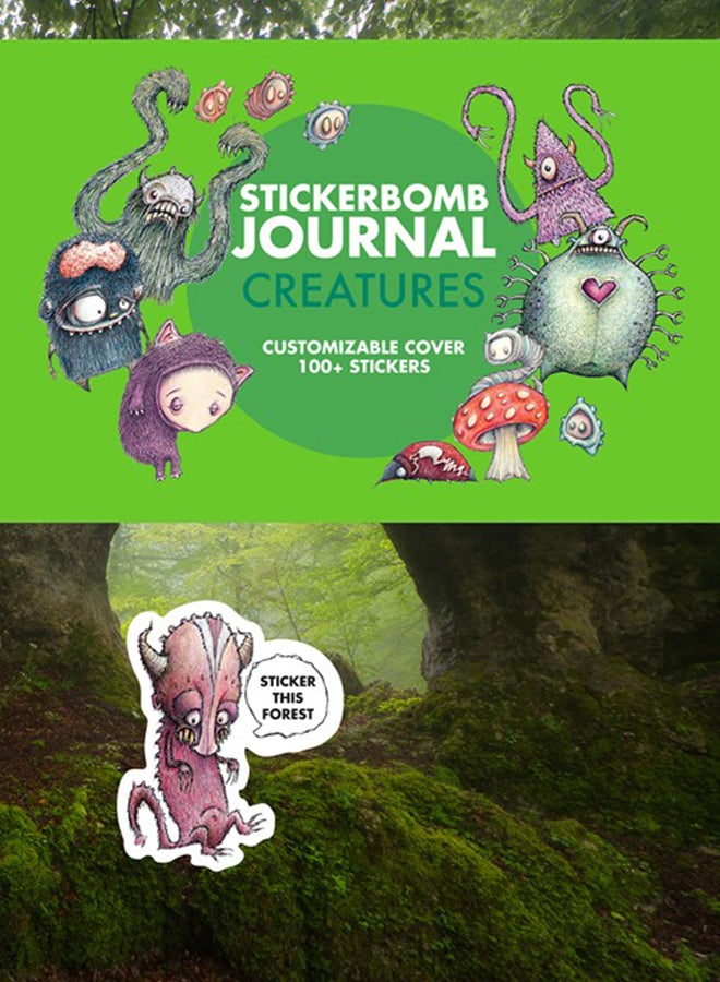 Stickerbomb Journal: Creatures - Paperback English by SRK - 3/7/2017 