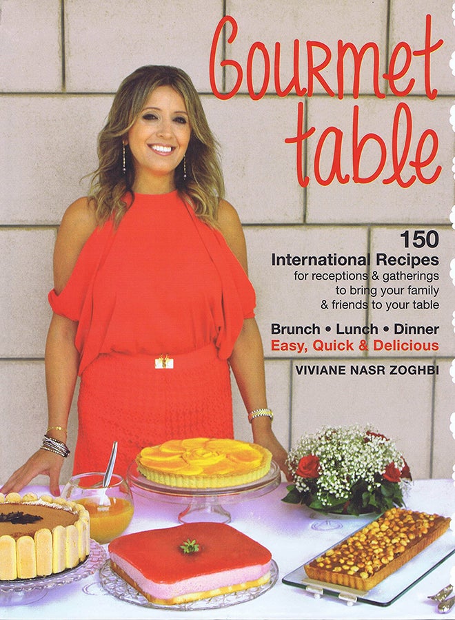 Gourmet Table - Hardcover English by Viviane Nasr Zoghbi - 2016 