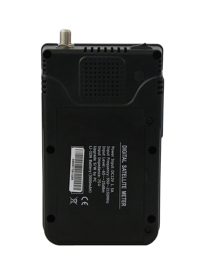 SATLINK - DVB-S FTA Digital Satellite Link Finder Signal Meter WS-6906 Black - Image 1