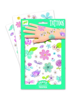 DJECO Flowers Of The Fields Tattoos 