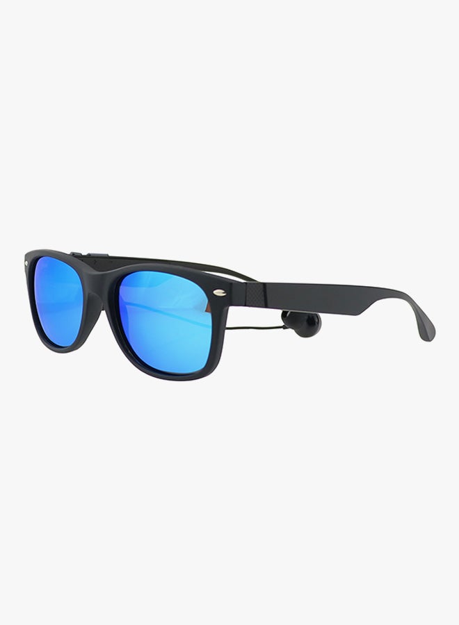 Generic Polarized Rectangular Frame Sunglasses With Bluetooth Headset  - Image 5