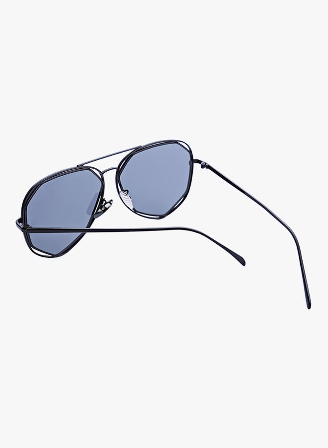 Women's Full Rim Aviator Sunglasses - Lens Size: 52 mm - Image 4
