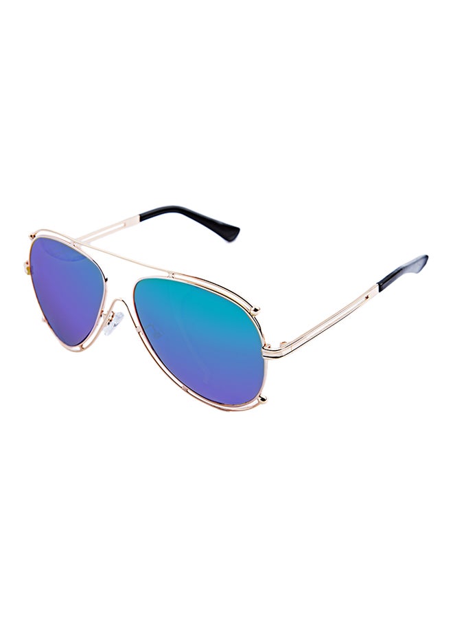 Women's Full Rim Oversized Sunglasses - Lens Size: 60 mm - Image 1