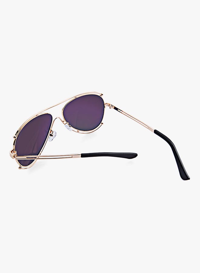 Women's Full Rim Oversized Sunglasses - Lens Size: 60 mm - Image 5