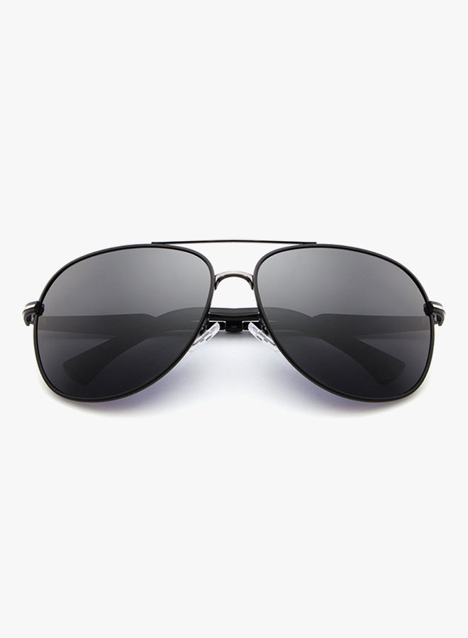 Men's Polarized Aviator Sunglasses - Lens Size: 60 mm - Image 2
