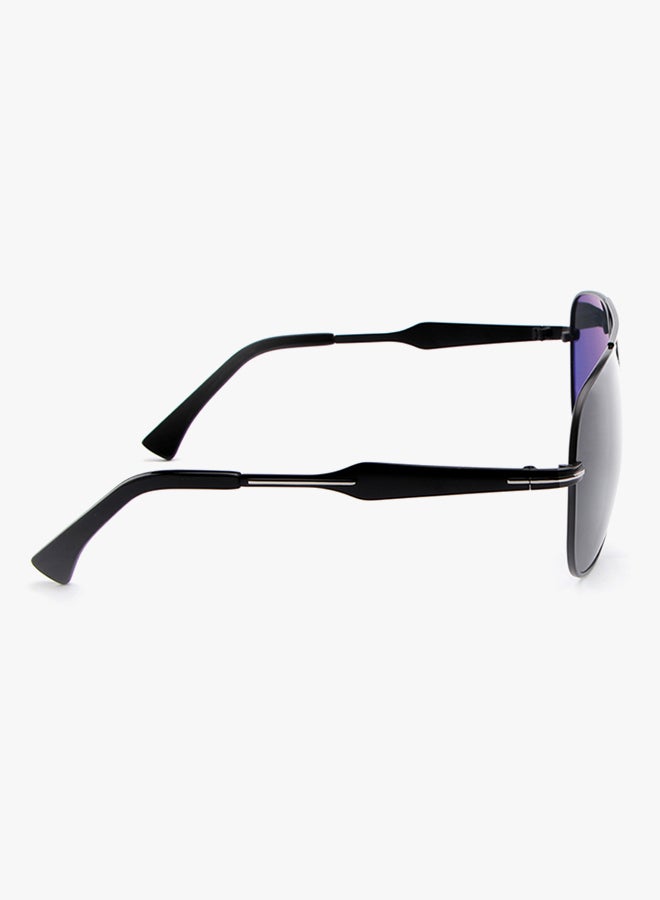 Men's Polarized Aviator Sunglasses - Lens Size: 60 mm - Image 4