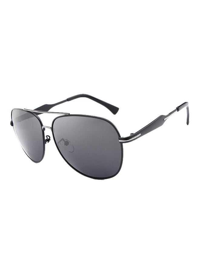 Men's Polarized Aviator Sunglasses - Lens Size: 60 mm - Image 1